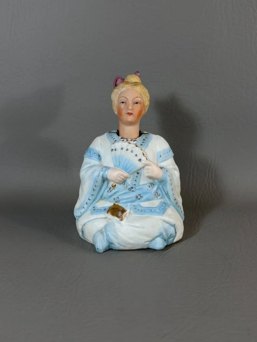 Vintage Assembled Porcelain Nodder Figurine – Ardalt Head / Ernst Bohne Body
